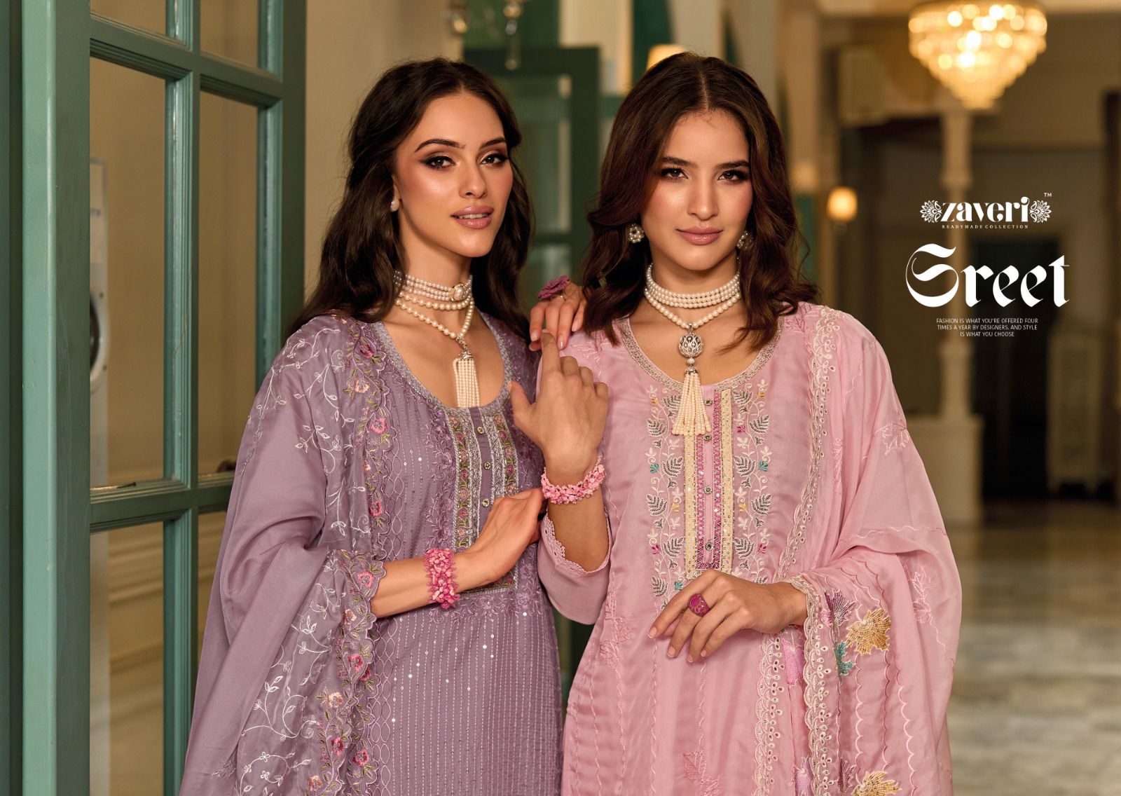 Zaveri kurti JIL-MIL vol-2